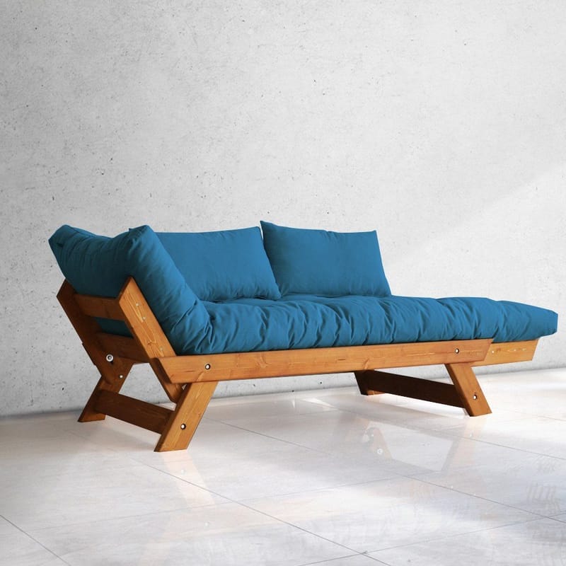 Zylar 2-istuttava Vuodesohva - Sininen - Huonekalut - Sohva - Vuodesohva - 2 istuttava vuodesohva