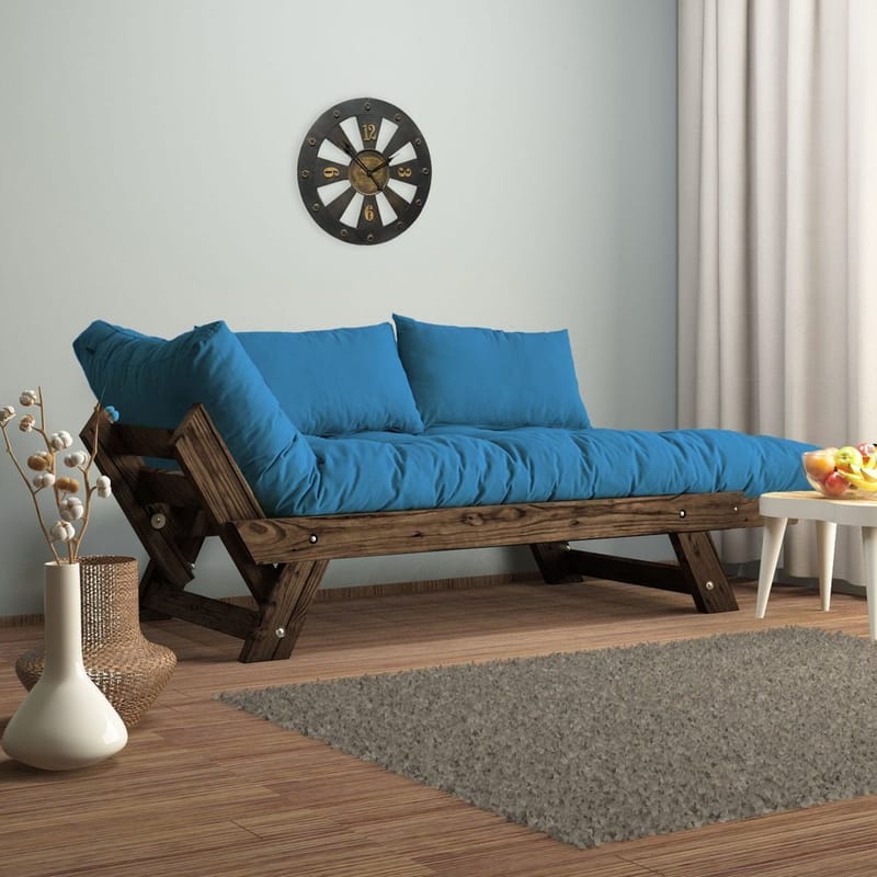 Zylar 2-istuttava Vuodesohva - Sininen - Huonekalut - Sohva - Vuodesohva - 2 istuttava vuodesohva