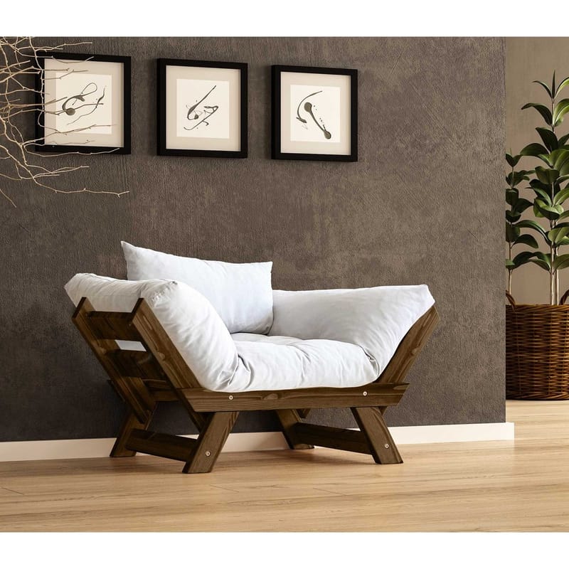 Zylar 2-istuttava Vuodesohva, Valkoinen