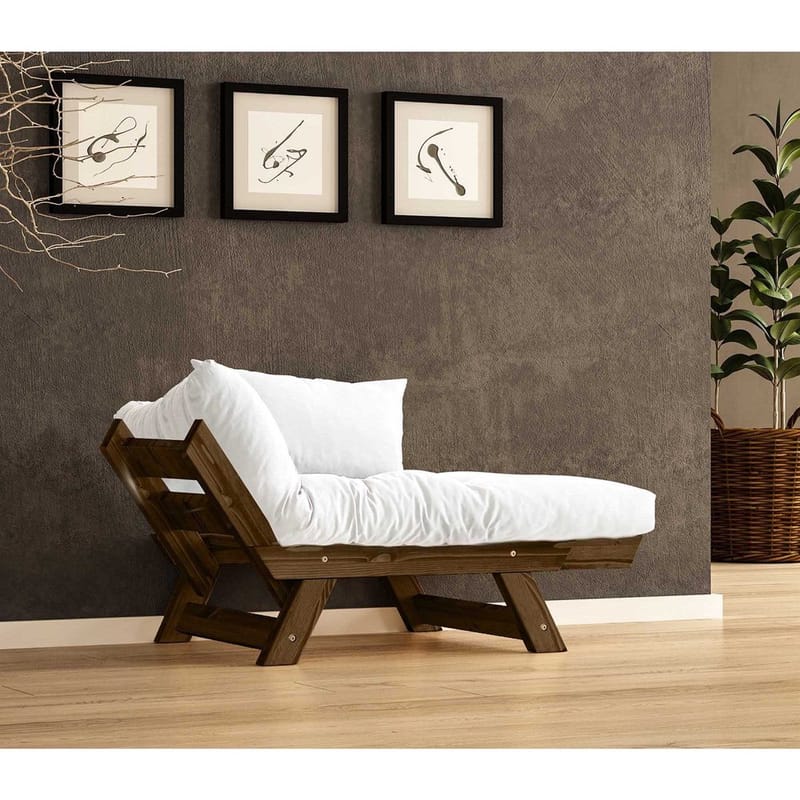 Zylar 2-istuttava Vuodesohva - Valkoinen - Huonekalut - Sohva - Vuodesohva - 2 istuttava vuodesohva