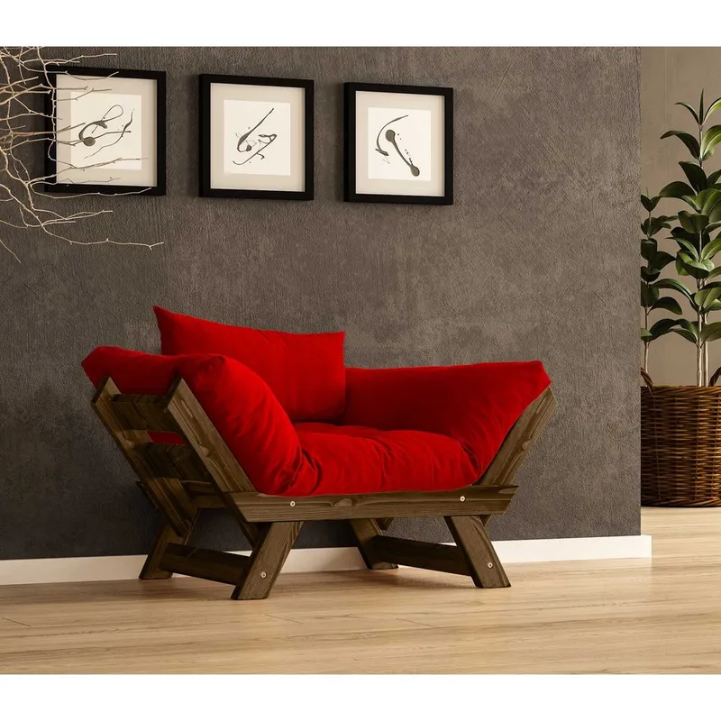 Zylar 2-istuttava Vuodesohva, Punainen