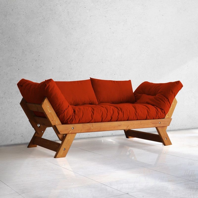 Zylar 2-istuttava Vuodesohva, Punainen