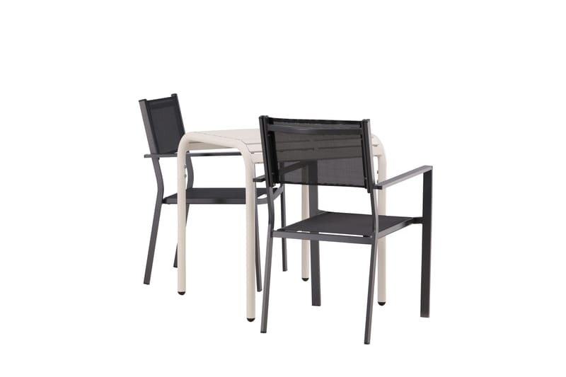 Borneo Ruokailuryhmä + 2 Copacabana tuolia - Puutarhakalusteet - Ulkoryhmä - Ruokailuryhmät ulos