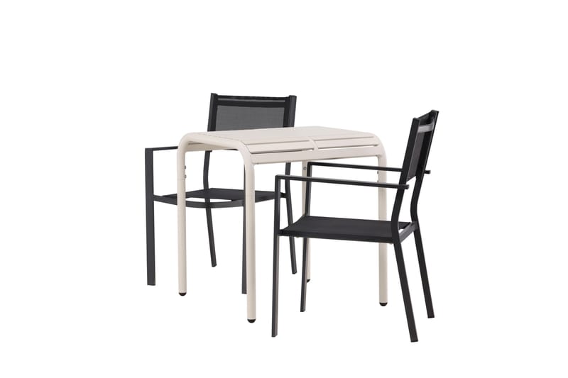 Borneo Ruokailuryhmä + 2 Copacabana tuolia - Puutarhakalusteet - Ulkoryhmä - Ruokailuryhmät ulos