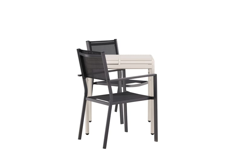 Borneo Ruokailuryhmä + 2 Copacabana tuolia - Puutarhakalusteet - Ulkoryhmä - Ruokailuryhmät ulos