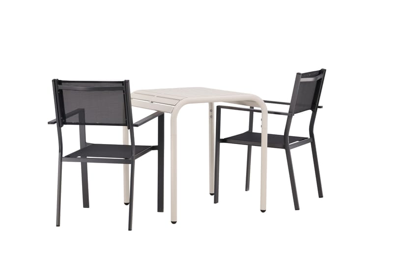 Borneo Ruokailuryhmä + 2 Copacabana tuolia - Puutarhakalusteet - Ulkoryhmä - Ruokailuryhmät ulos