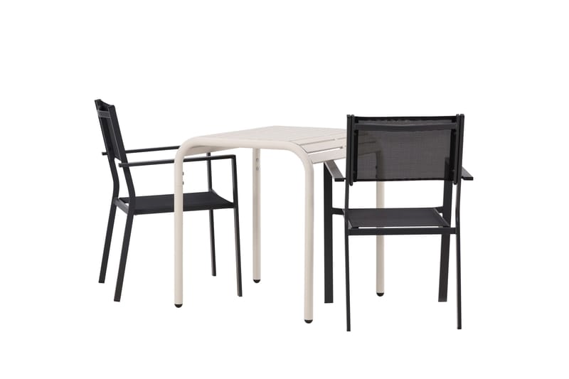 Borneo Ruokailuryhmä + 2 Copacabana tuolia - Puutarhakalusteet - Ulkoryhmä - Ruokailuryhmät ulos