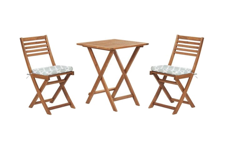 Fiji Parvekepöytä ja 2 tuolia Ruskea/minttu - Parvekesetti - Cafe-ryhmä