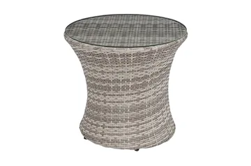 Parvekekalustesetti Capri 54 cm - Harmaa - Puutarhakalusteet - Ulkoryhmä - Cafe-ryhmä