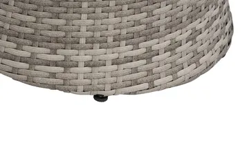 Parvekekalustesetti Capri 54 cm - Harmaa - Puutarhakalusteet - Ulkoryhmä - Cafe-ryhmä