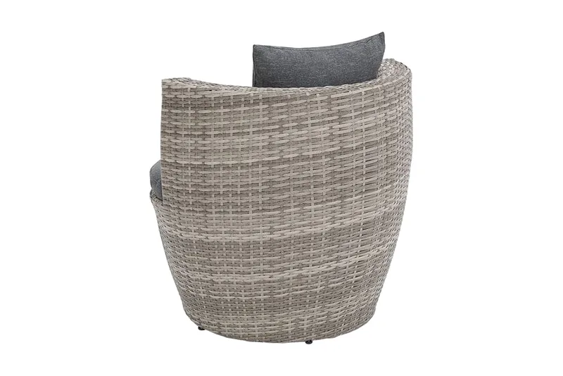 Parvekekalustesetti Capri 54 cm - Harmaa - Puutarhakalusteet - Ulkoryhmä - Cafe-ryhmä