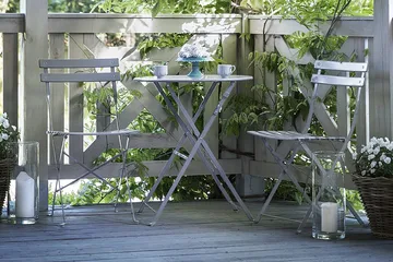 Parvekeryhmä Fiori 52 cm - Puutarhakalusteet - Ulkoryhmä - Cafe-ryhmä