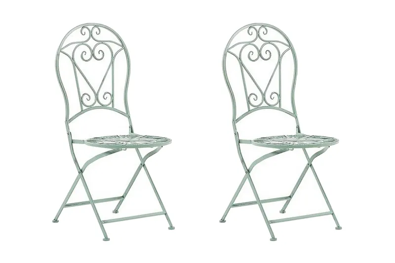 Parvekeryhmä Roccavione - Vihreä - Puutarhakalusteet - Ulkoryhmä - Cafe-ryhmä