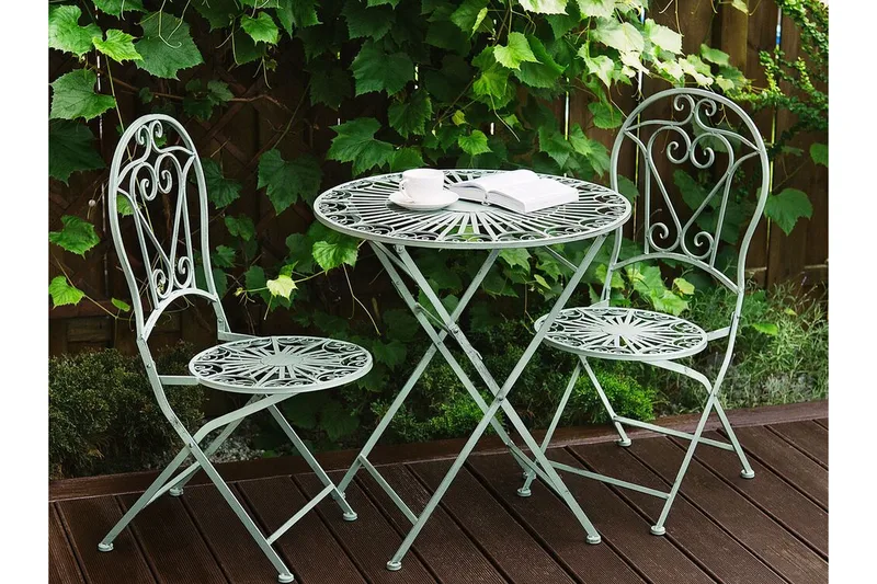 Parvekeryhmä Roccavione - Vihreä - Puutarhakalusteet - Ulkoryhmä - Cafe-ryhmä