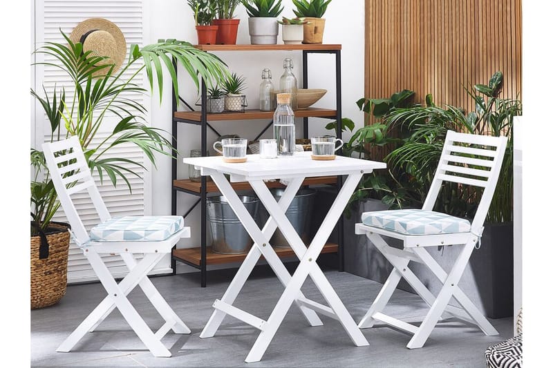 Parvekeryhmä Villasayas - Valkoinen - Puutarhakalusteet - Ulkoryhmä - Cafe-ryhmä
