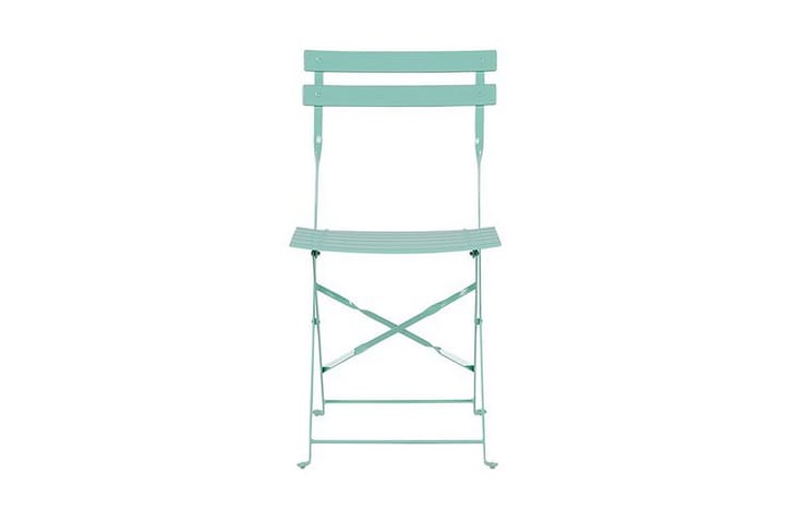 Parvekesarja Alatri 60 cm + 2 tuolia - Mintunvihreä - Cafe-ryhmä - Parvekesetti