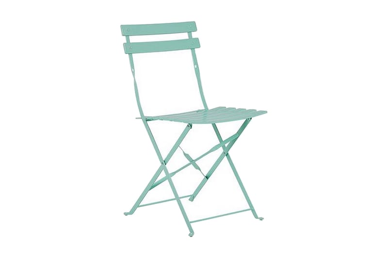 Parvekesarja Alatri 60 cm + 2 tuolia - Mintunvihreä - Puutarhakalusteet - Ulkoryhmä - Cafe-ryhmä