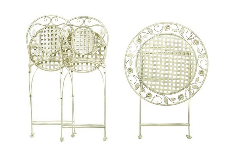 Parvekesetti Bivio Pöytä 2 tuolilla Vaaleanvihreä - Vihreä - Puutarhakalusteet - Ulkoryhmä - Cafe-ryhmä