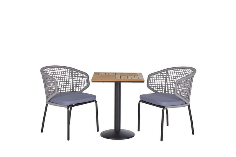 Parvekesetti Harmaa/Musta PALMI, Harmaa