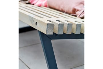 PLUS Siesta Oleskeluryhmä pienellä pöydällä Pöytä 80 cm - Puutarhakalusteet - Ulkoryhmä - Cafe-ryhmä