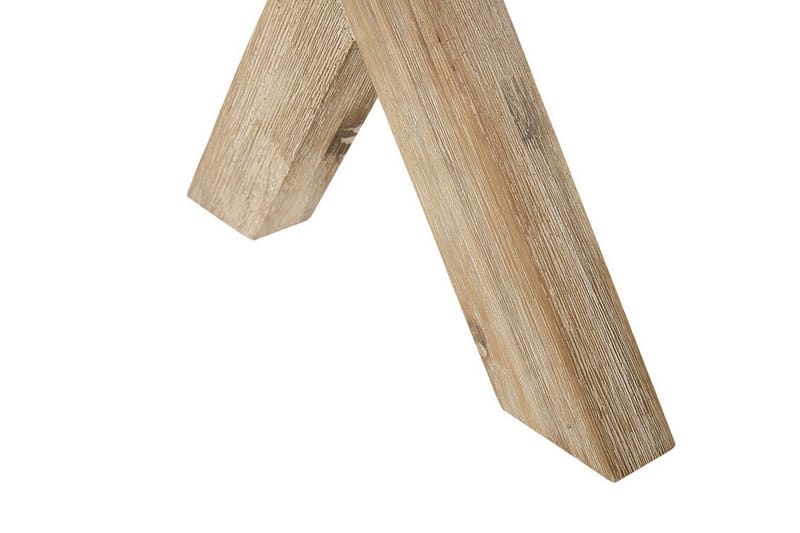 Puutarhasenkki Pöytä ja 4 jakkaraa¸ 90 cmOLBIA - Harmaa - Puutarhakalusteet - Ulkoryhmä - Cafe-ryhmä