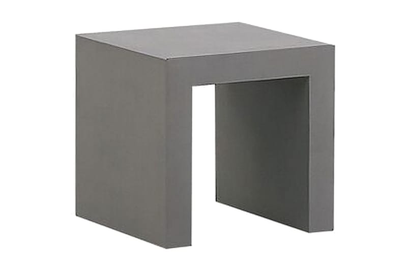 Puutarhasetti Olbia Pöytä ja 4 jakkaraa 90x90 - Harmaa - Puutarhakalusteet - Ulkoryhmä - Cafe-ryhmä