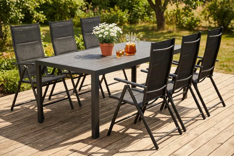 Matgrupp utomhus Comfort Garden - Puutarhakalusteet - Ulkoryhmä - Ruokailuryhmät ulos