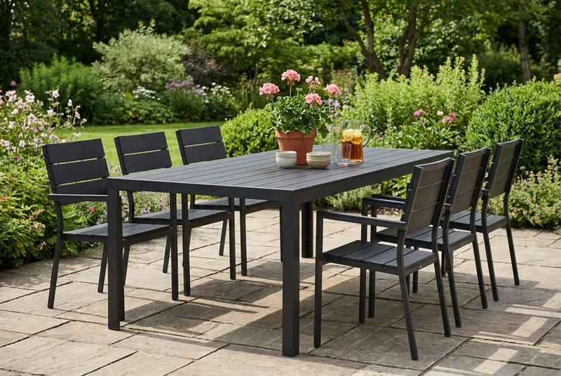 Matgrupp utomhus Comfort Garden - Puutarhakalusteet - Ulkoryhmä - Ruokailuryhmät ulos