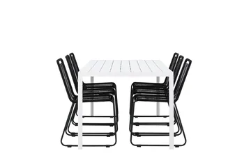 Matgrupp Venture Home Vit - Puutarhakalusteet - Ulkoryhmä - Ruokailuryhmät ulos