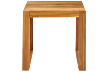 Matsalsset Beliani Bellano 4-Sits Light wood - Puutarhakalusteet - Ulkoryhmä - Ruokailuryhmät ulos