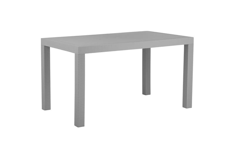 Matsalsset Beliani Fossano Ljusgrå, 6-Sits Light grey - Puutarhakalusteet - Ulkoryhmä - Ruokailuryhmät ulos
