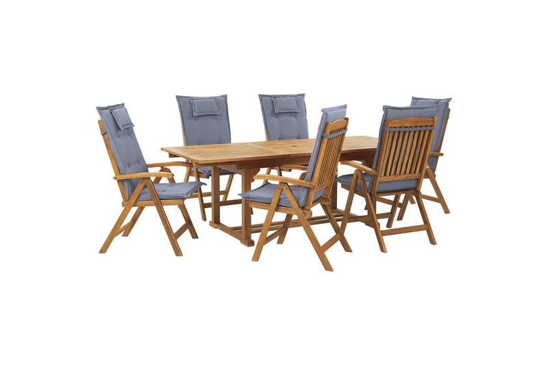 Matsalsset Beliani Java Nej Light wood, undefined