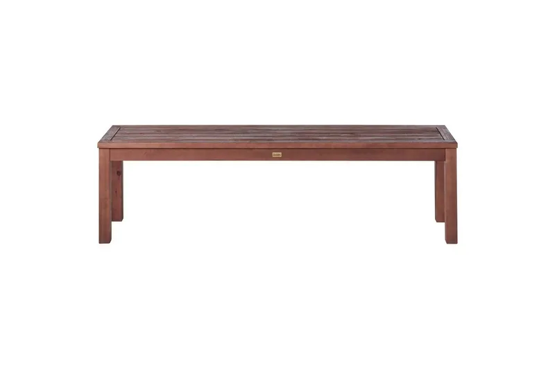 Matsalsset Beliani Tuscania Dark wood - Puutarhakalusteet - Ulkoryhmä - Ruokailuryhmät ulos