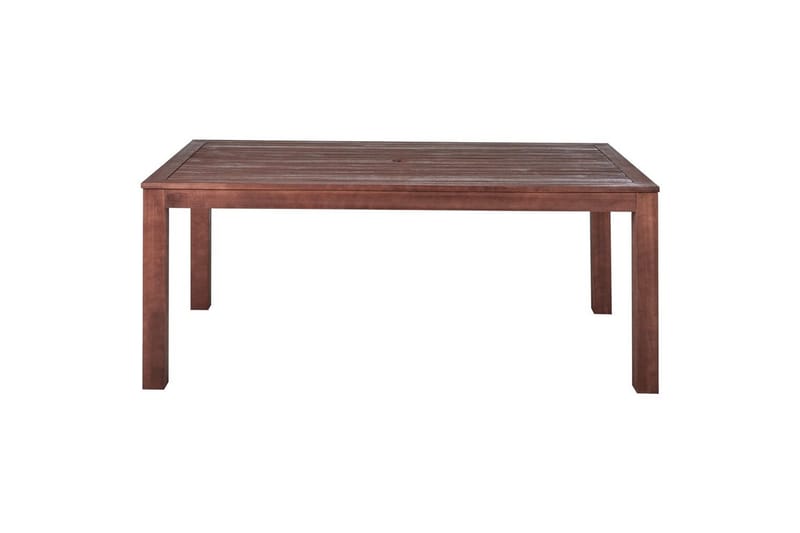 Matsalsset Beliani Tuscania Dark wood - Puutarhakalusteet - Ulkoryhmä - Ruokailuryhmät ulos