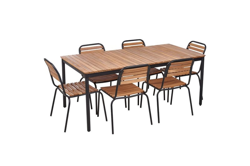 Matsalsset Beliani Vallese Light wood, undefined