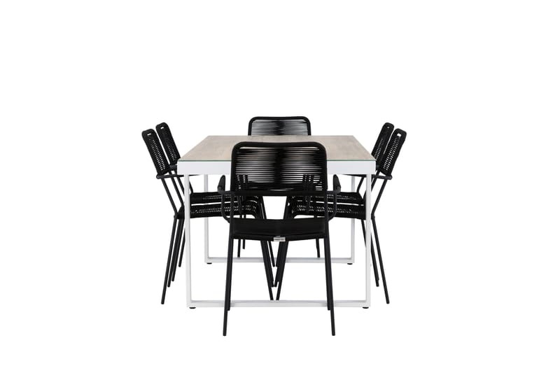 Merlo Dining Table White - Puutarhakalusteet - Ulkoryhmä - Ruokailuryhmät ulos