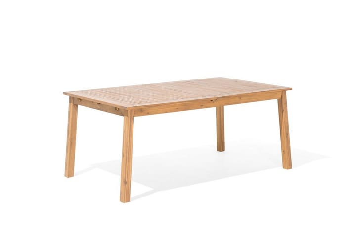 Puutarhakaluste pöytä + 8 tuolia + Leposohva 2 kpl Cesana - Puu/Luonnonväri - Ruokailuryhmät ulos