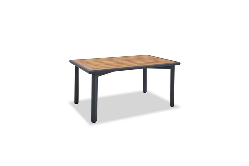 Puutarhan oleskeluryhmä Retzow-antrasiitti / puinen - Harmaanvärinen puu/Antrasiitti - Puutarhakalusteet - Ulkoryhmä - Ruokailuryhmät ulos