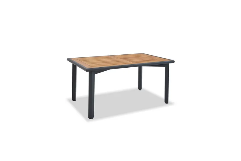 Puutarhan oleskeluryhmä Retzow-antrasiitti / puinen - Harmaanvärinen puu/Antrasiitti - Puutarhakalusteet - Ulkoryhmä - Ruokailuryhmät ulos