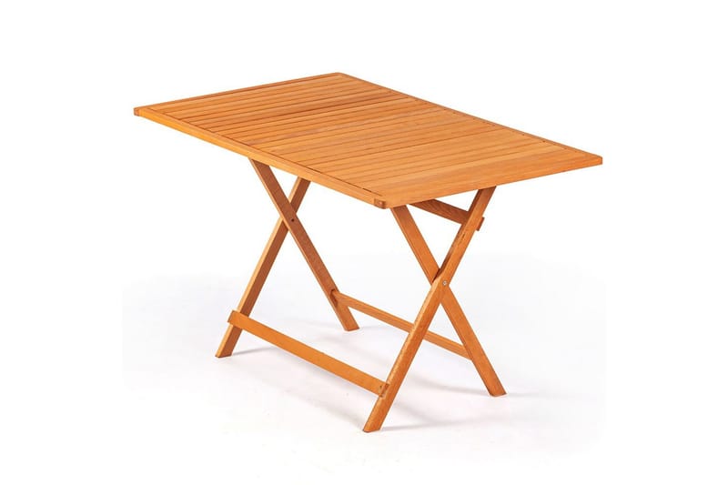 Puutarhapöytä ja tuolisetti (5 kappaletta) Rathore kermanvärinen - Kermanvalkoinen - Puutarhakalusteet - Ulkoryhmä - Ruokailuryhmät ulos