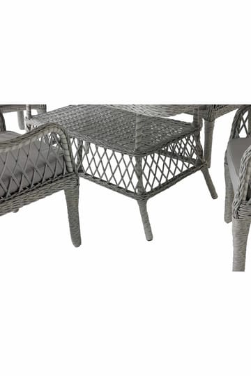 Puutarhap öytä ja tuolisetti Atelier Del Sofa Hisar 4+1 (52 x 78 x 56 cm) harmaa 5-osainen - Puutarhakalusteet - Ulkoryhmä - Ruokailuryhmät ulos