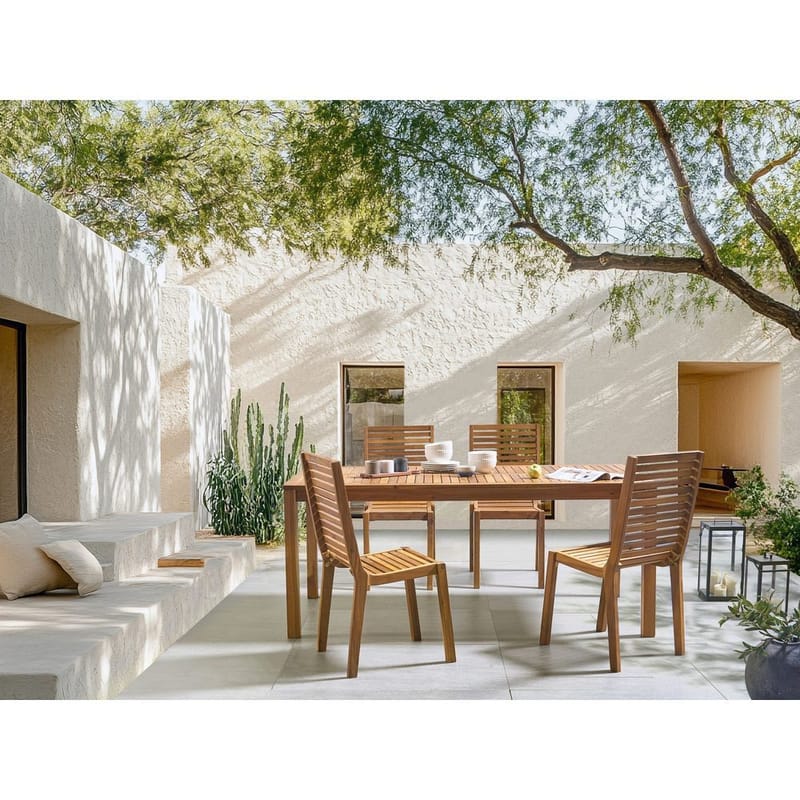 Puutarharuokailuryhmä 4-hengen Ombriano - Puutarhakalusteet - Ulkoryhmä - Ruokailuryhmät ulos