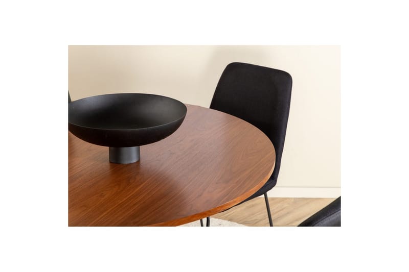 Pyöreä Ruokailuryhmä Bianca, Muce - 100 x 75 - Puutarhakalusteet - Ulkoryhmä - Ruokailuryhmät ulos