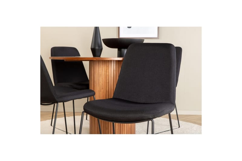 Pyöreä Ruokailuryhmä Bianca, Muce - 100 x 75 - Puutarhakalusteet - Ulkoryhmä - Ruokailuryhmät ulos