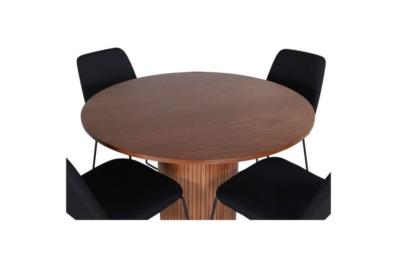 Pyöreä Ruokailuryhmä Bianca, Muce - 100 x 75 - Puutarhakalusteet - Ulkoryhmä - Ruokailuryhmät ulos