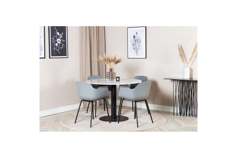 Pyöreä Ruokailuryhmä Estelle, Mukavuus - Puutarhakalusteet - Ulkoryhmä - Ruokailuryhmät ulos