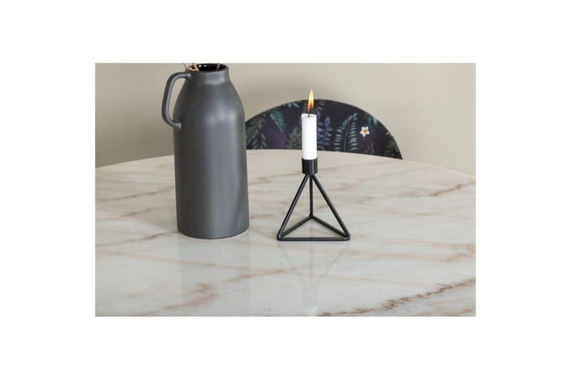 Pyöreä Ruokailuryhmä Estelle Musta, Vault - Vihreä - Puutarhakalusteet - Ulkoryhmä - Ruokailuryhmät ulos