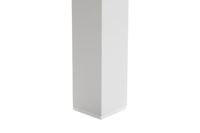 Ruokailuryhmä Las Vegas 220-280 cm 6 Oliver ruokatuolia - Tiikki/Valkoinen - Puutarhakalusteet - Ulkoryhmä - Ruokailuryhmät ulos