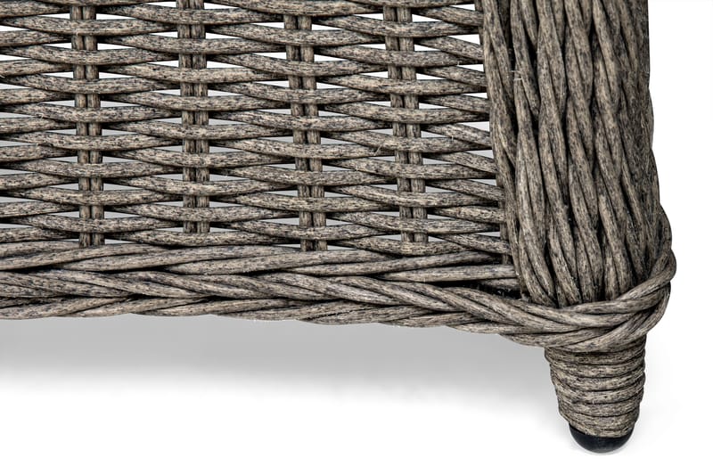 Ruokailuryhmä Marcus 200 + 4 Marcus Light tuolia + pehmustee - Harmaa - Puutarhakalusteet - Ulkoryhmä - Ruokailuryhmät ulos