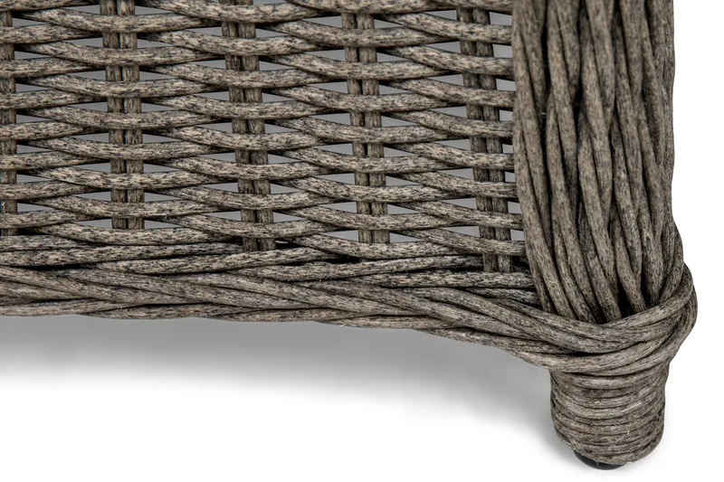 Ruokailuryhmä Marcus 200 + 4 Nojatuolia + pehmusteet - Harmaa - Puutarhakalusteet - Ulkoryhmä - Ruokailuryhmät ulos